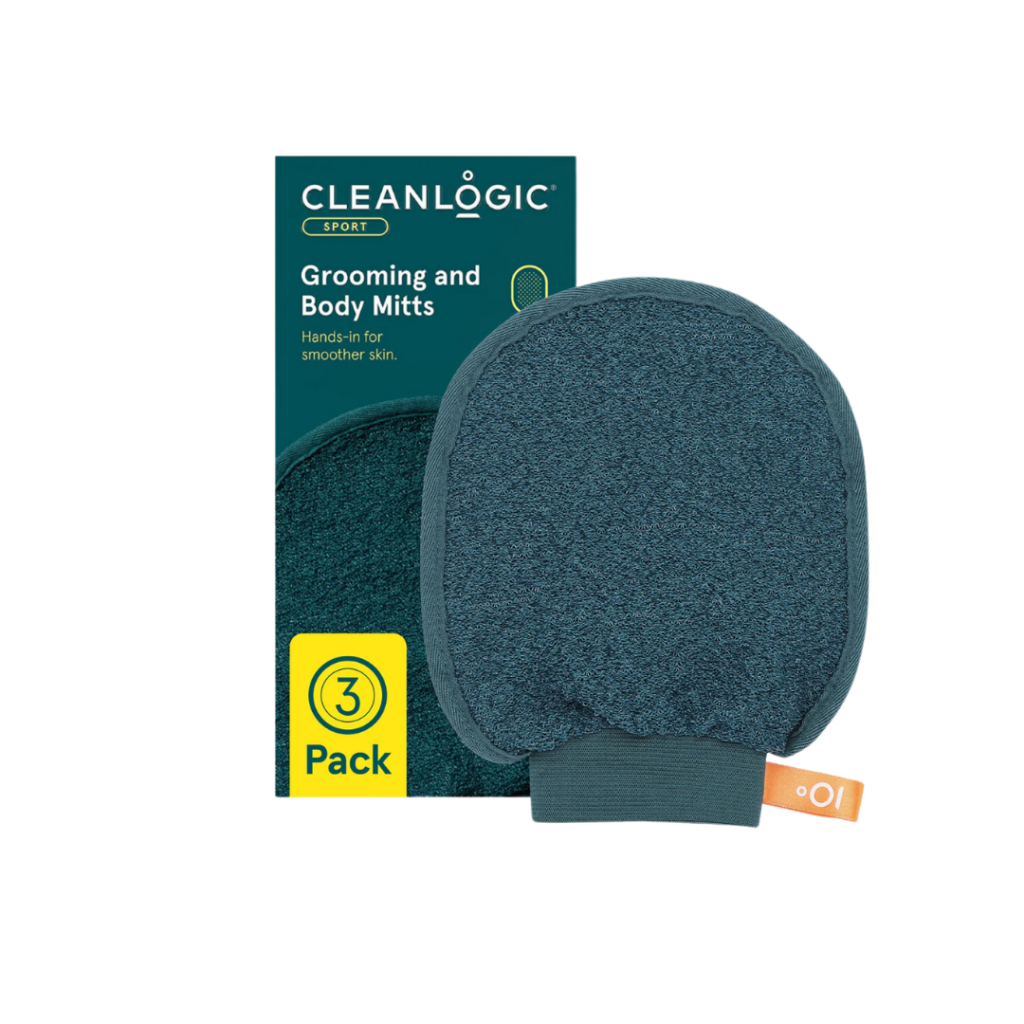 Grooming and Body Mitts from Cleanlogic.