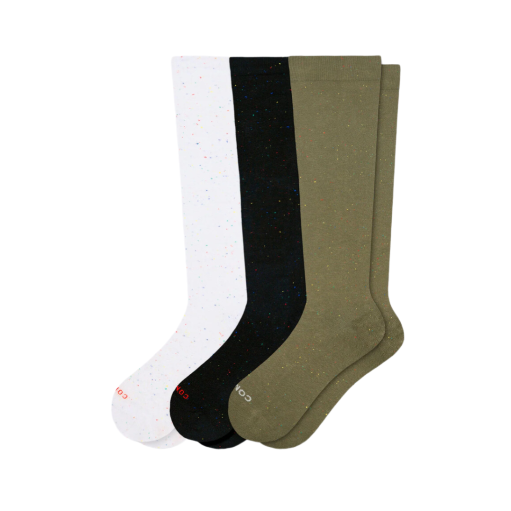 A 3 pack of compression socks from Comrad Socks.